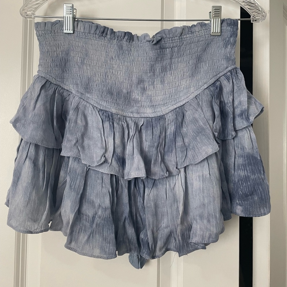 Blue Layered Skirt